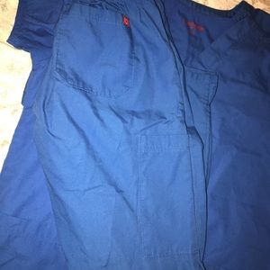 Red Panda Scrubs - Top, Pants & Coat